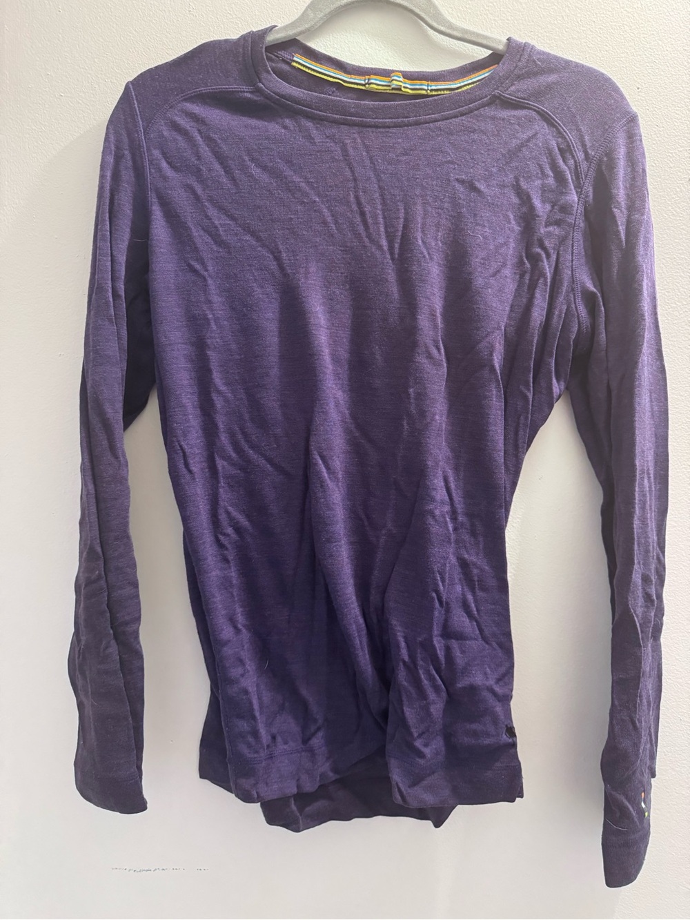 Smartwool Women's Purple Long-Sleeve Crewneck